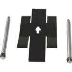 AP Racing Haltestifte und Antirasselplatte (4-Kolben-Bremssättel)