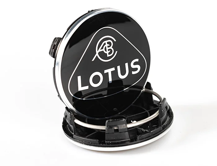 BS60mmcap.jpg Wheel Centre Cap Black / Silver (60mm, read description!) - Image 1