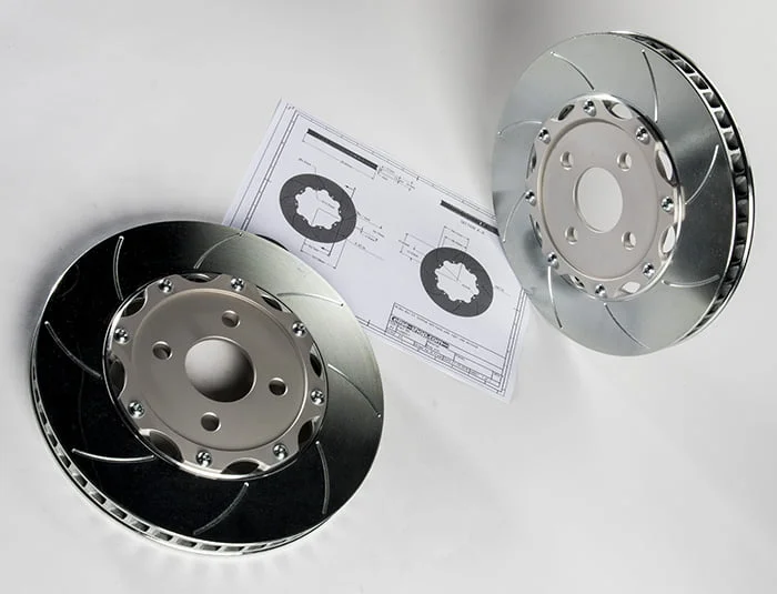 elise-shop.com Aluminium Bell Brake Discs (pair) - Image 2
