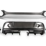 Evora GT430 Style Rear Bumper with Carbon inlays and GRP Diffuser extender