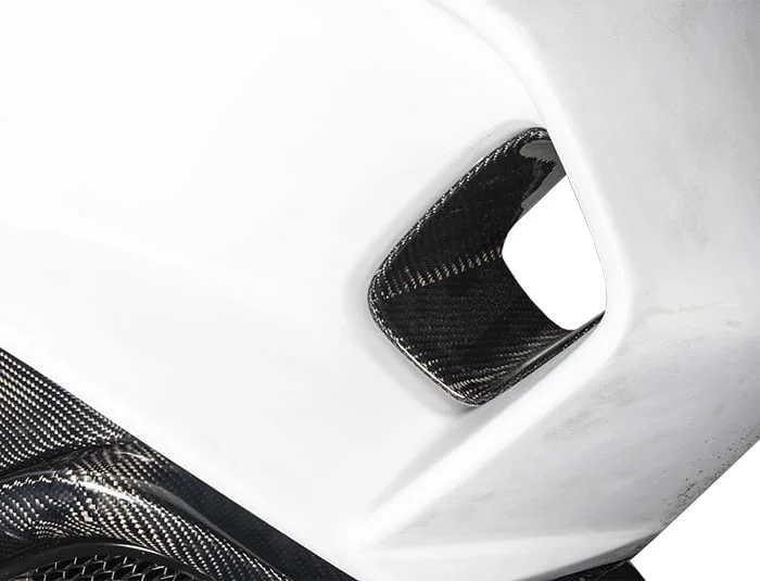 Evora GT430 Style Rear Bumper with Carbon inlays and GRP Diffuser extender - Image 2