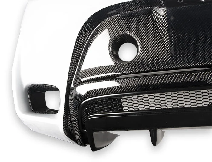 Evora GT430 Style Rear Bumper with Carbon inlays and GRP Diffuser extender - Image 3
