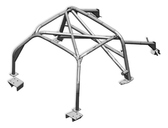 EXG2RollCage.jpg 6-point Elise / Exige bolt in Rollcage, Built and homologated to comply with FIA spec. - Image 1