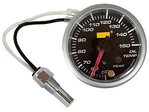 High Precision 52mm Oil Temperature gauge including sensor - Image 1